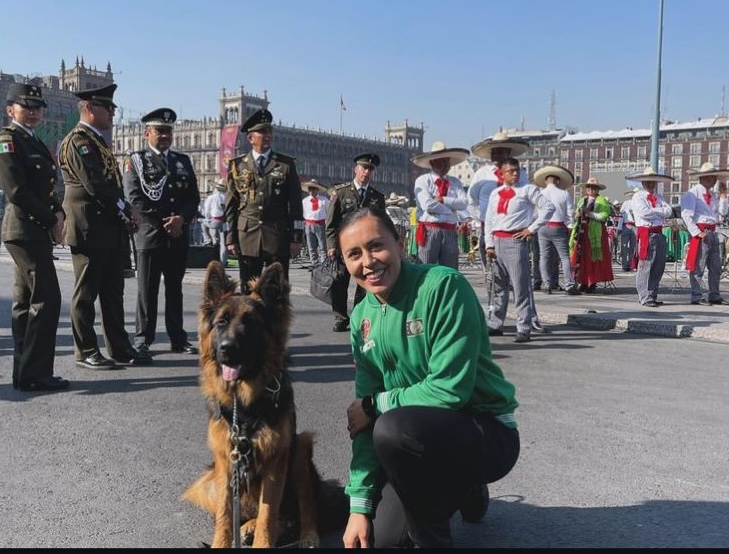 Atletas mexicanos en el ejército mexicano