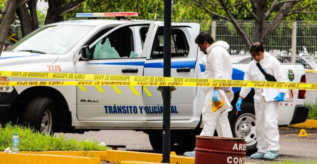 Balacera Matan Policías en Celaya-5