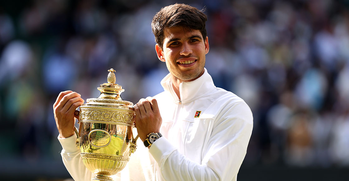 Carlos Alcaraz en Wimbledon