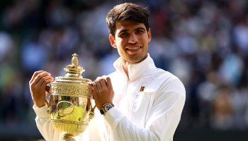 Carlos Alcaraz en Wimbledon