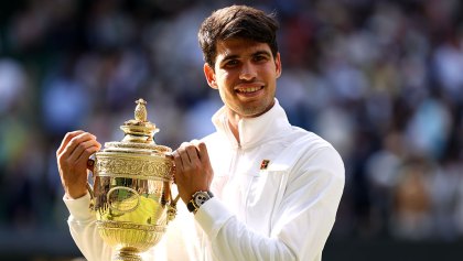 Carlos Alcaraz en Wimbledon