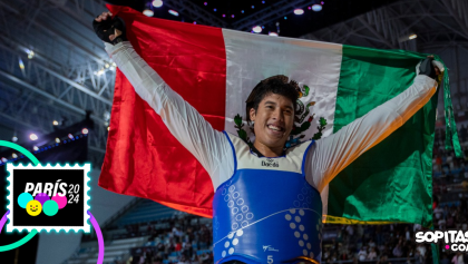 París 2024: Carlos Sansonres, el taekwondoin mexicano que vivía a lado de un panteón