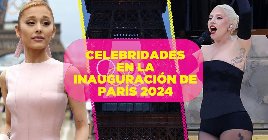 Las celebridades que estuvieron en la ceremonia de inauguración de los Juegos Olímpicos de París 2024