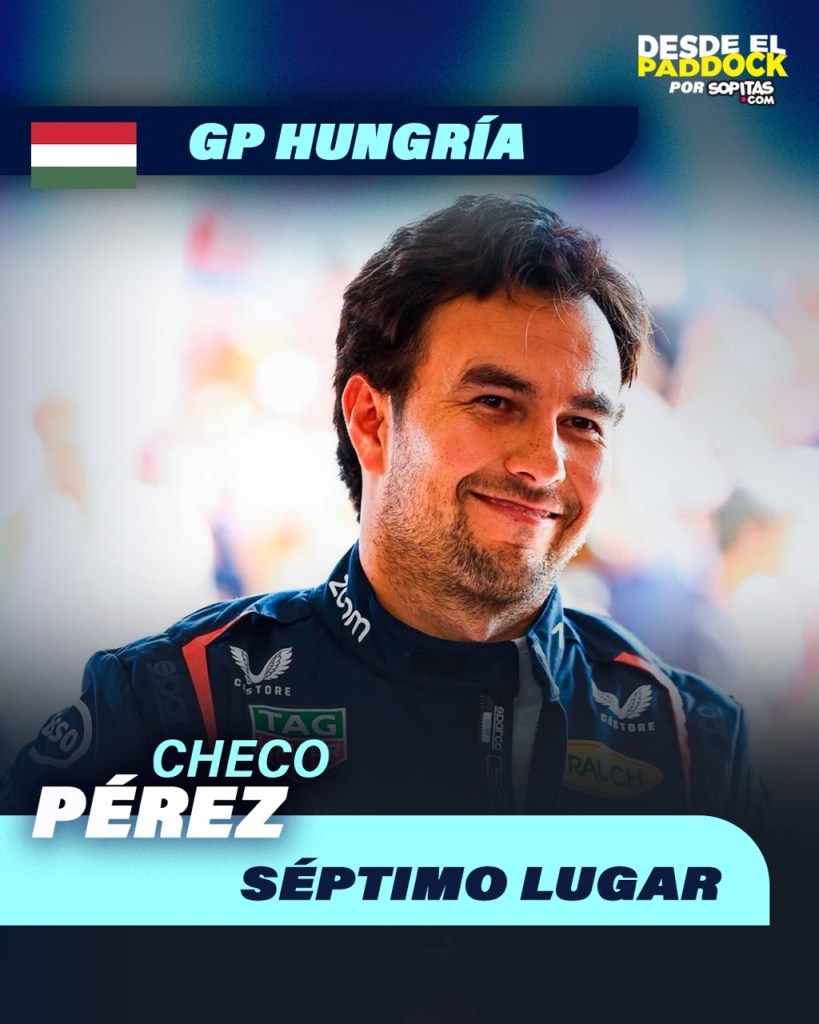 Checo Pérez regresa a zona de puntos