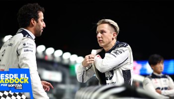 Daniel Ricciardo y Liam Lawson