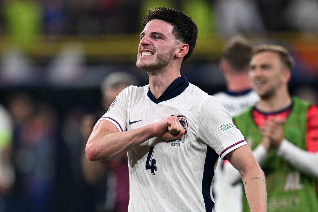 Declan Rice va por su segunda final de Eurocopa