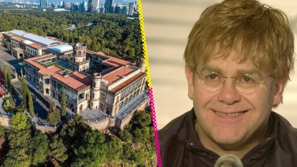 Recordemos el polémico concierto de Elton John en el Castillo de Chapultepec