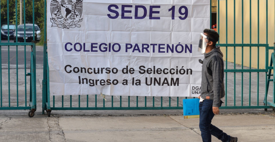 El examen de ingreso de la unam