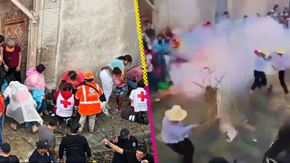 Guelaguetza 2024: El video de la explosión de pirotecnia