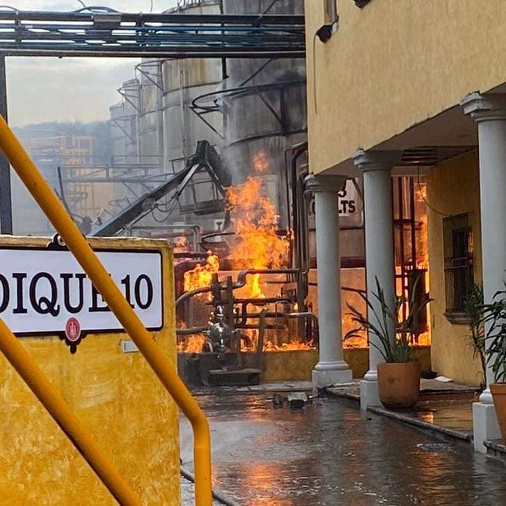 La explosión de una tequilera en Tequila, Jalisco