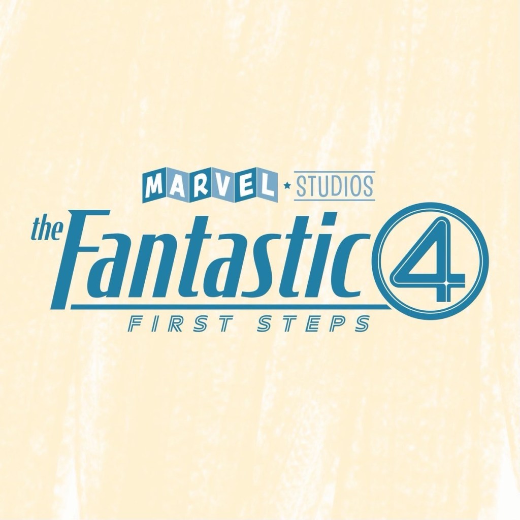 Arte y título oficial de la película de 'The Fantastic Four' 