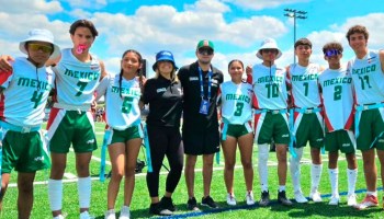 ¡Niños invictos y campeones! Selección Mexicana Sub 14 gana el NFL Flag Championship