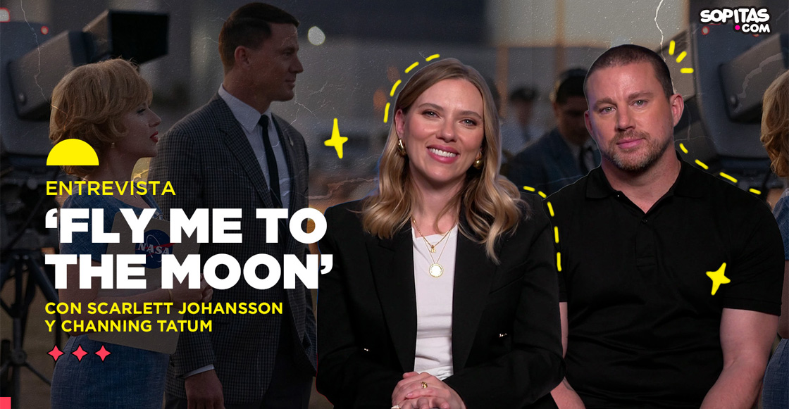Scarlett Johnasson y Channing Tatum nos hablan de 'Fly Me to the Moon', una nueva comedia romántica