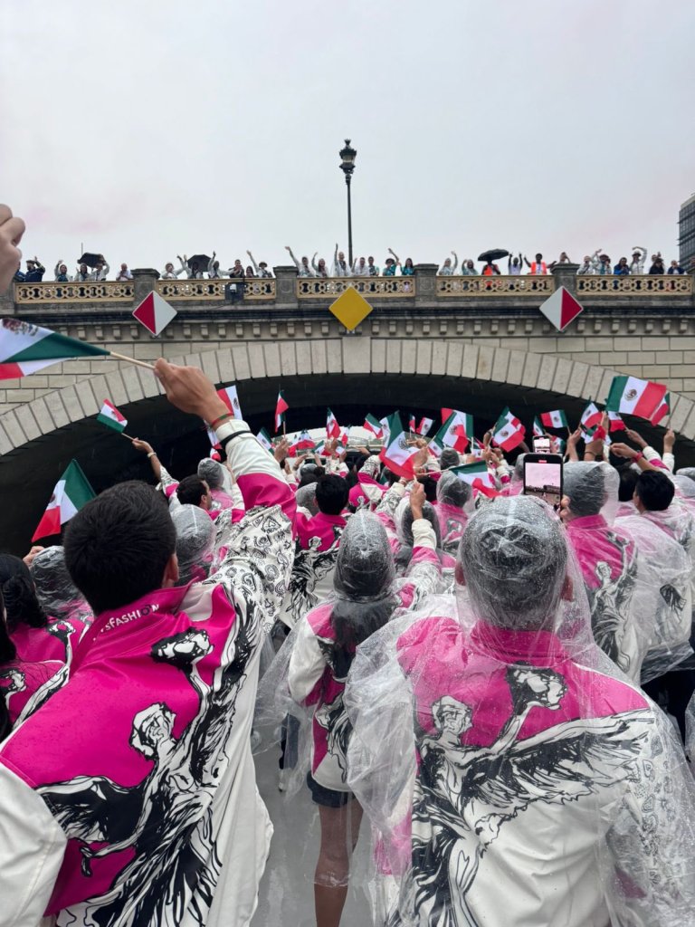 Aparición de México en la inauguración de los Juegos Olímpicos de París 2024