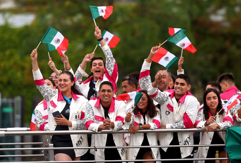 Aparición de México en la inauguración de los Juegos Olímpicos de París 2024