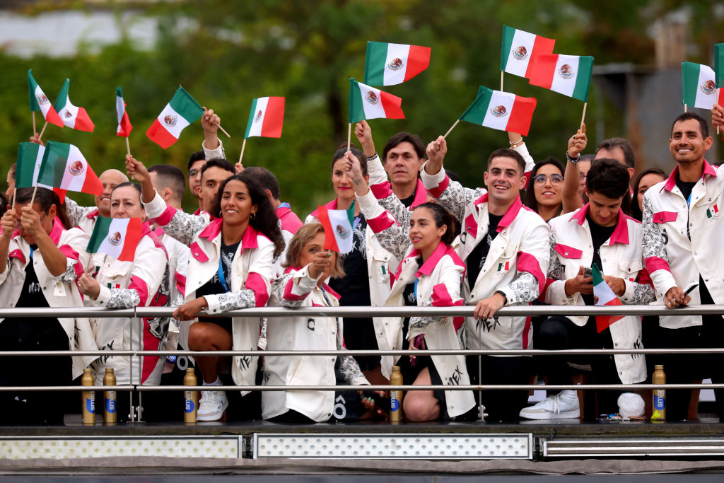 Aparición de México en la inauguración de los Juegos Olímpicos de París 2024