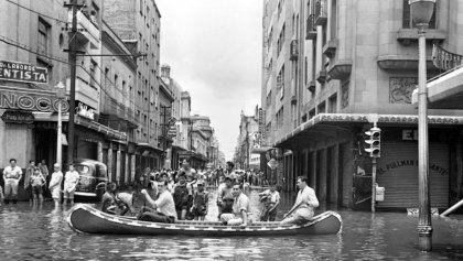 La última gran inundación de la CDMX ocurrió en 1951.