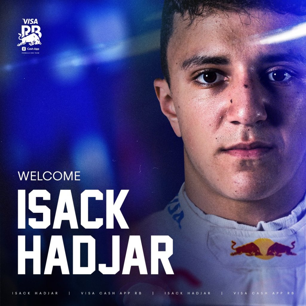 Isack Hadjar, nuevo piloto de Racing Bulls