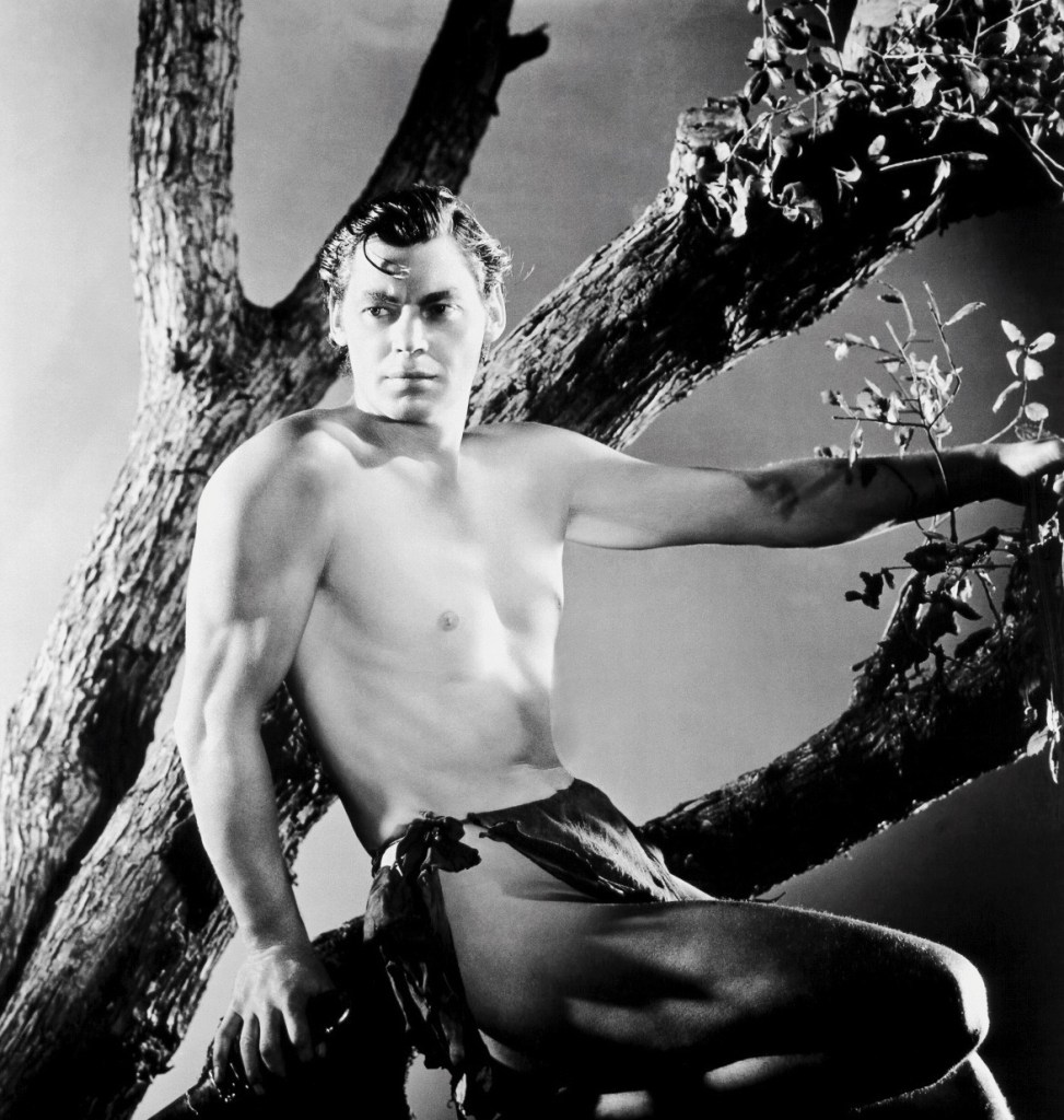 Johnny Weissmüller, como Tarzan 