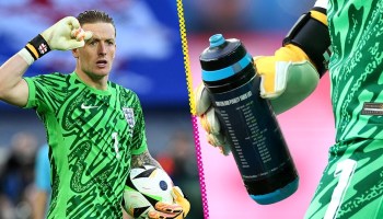 ¿Quién es Jordan Pickford, el portero de Inglaterra que anota a los cobradores de penales en su botella de agua?