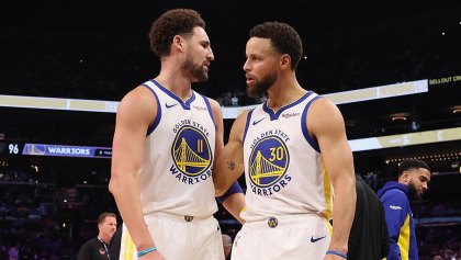 Klay Thomspon y Steph Curry