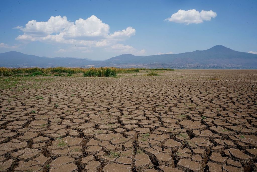 La sequía en el Lago de Pátzcuaro.