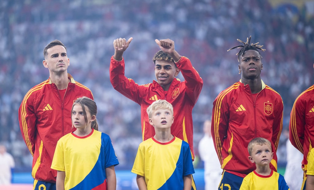 Lamine Yamal en la final de la Eurocopa