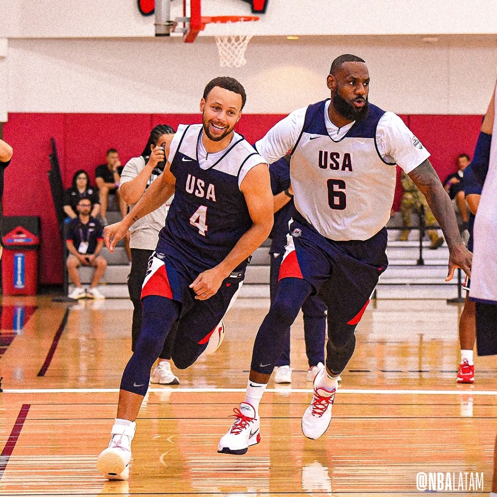 Juegos Olímpicos 2024: Steph Curry y LeBron James