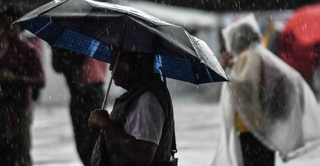 Lluvias en la CDMX y el Estado de México.