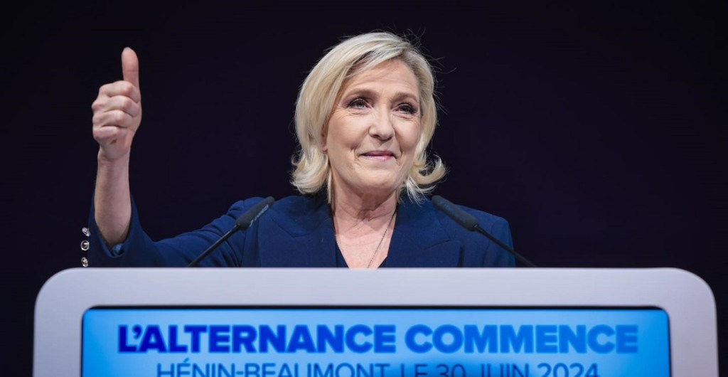 marine le pen ultraderecha francia