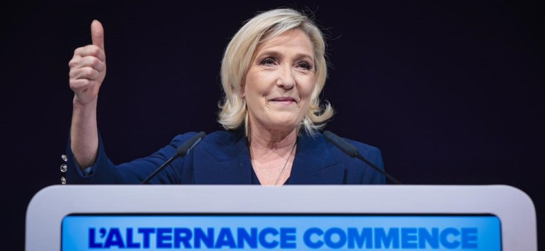 marine le pen ultraderecha francia