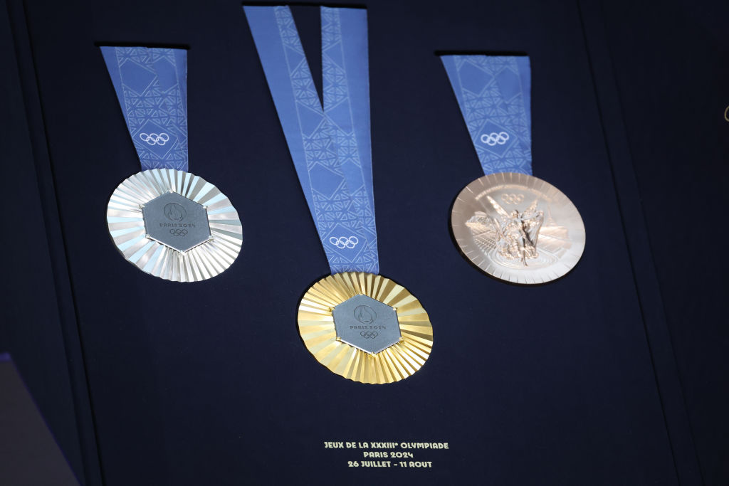 Las medallas que se entregarán en los Juegos Olímpicos 2024