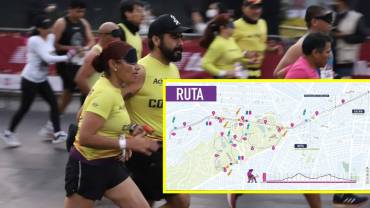 Ruta y calles cerradas del Medio Maratón de CDMX 2024