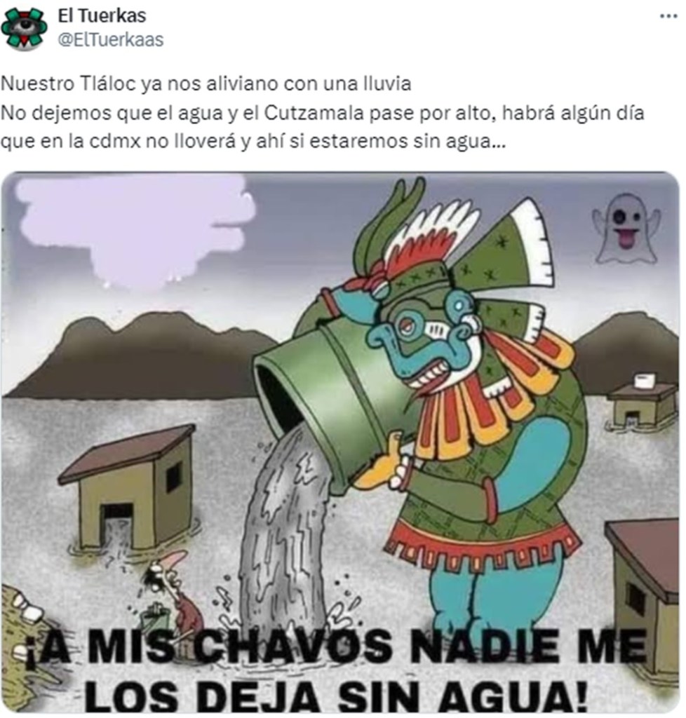 A propósito de Tláloc y las lluvias, ¿cómo va el Cutzamala?