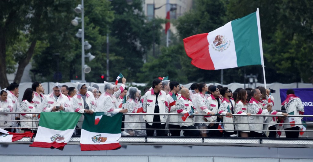 Aparición de México en la inauguración de los Juegos Olímpicos de París 2024