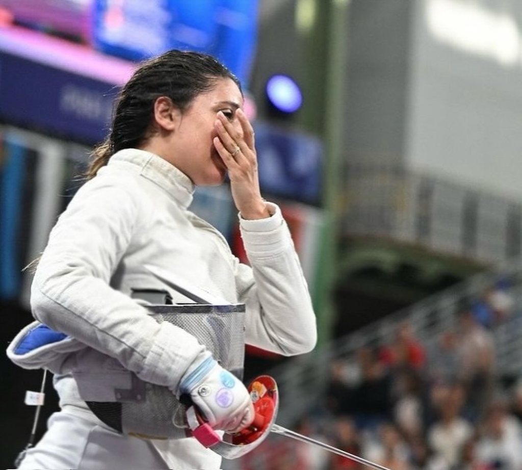 Nada Hafez participó embarazada en Juegos Olímpicos