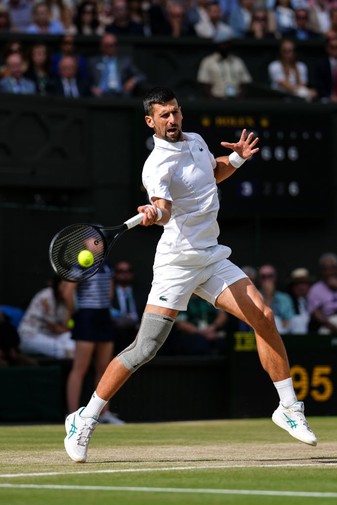 Novak Djokovic en Wimbledon 