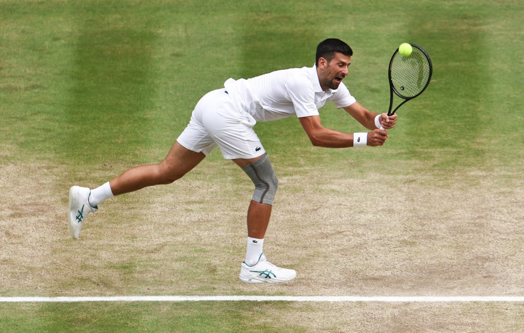 Novak Djokovic en Wimbledon