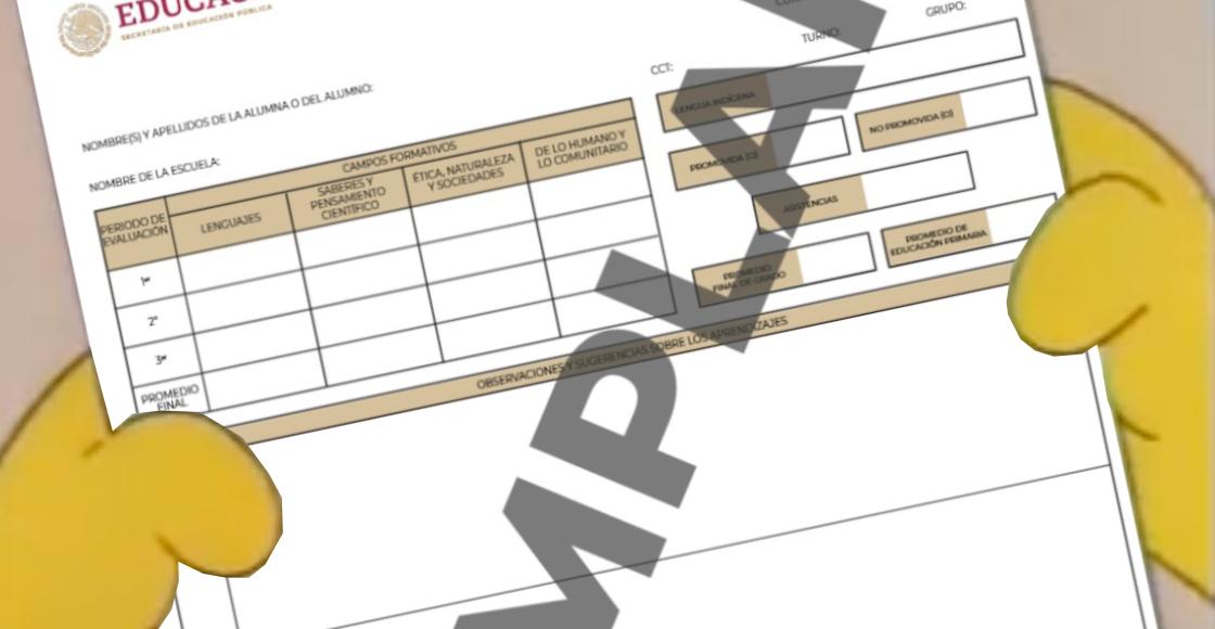 Conoce la nueva boleta de calificaciones de la SEP: Promedio final y asistencias