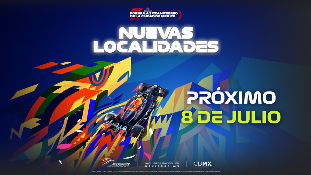 Nuevas localidades para el GP de México