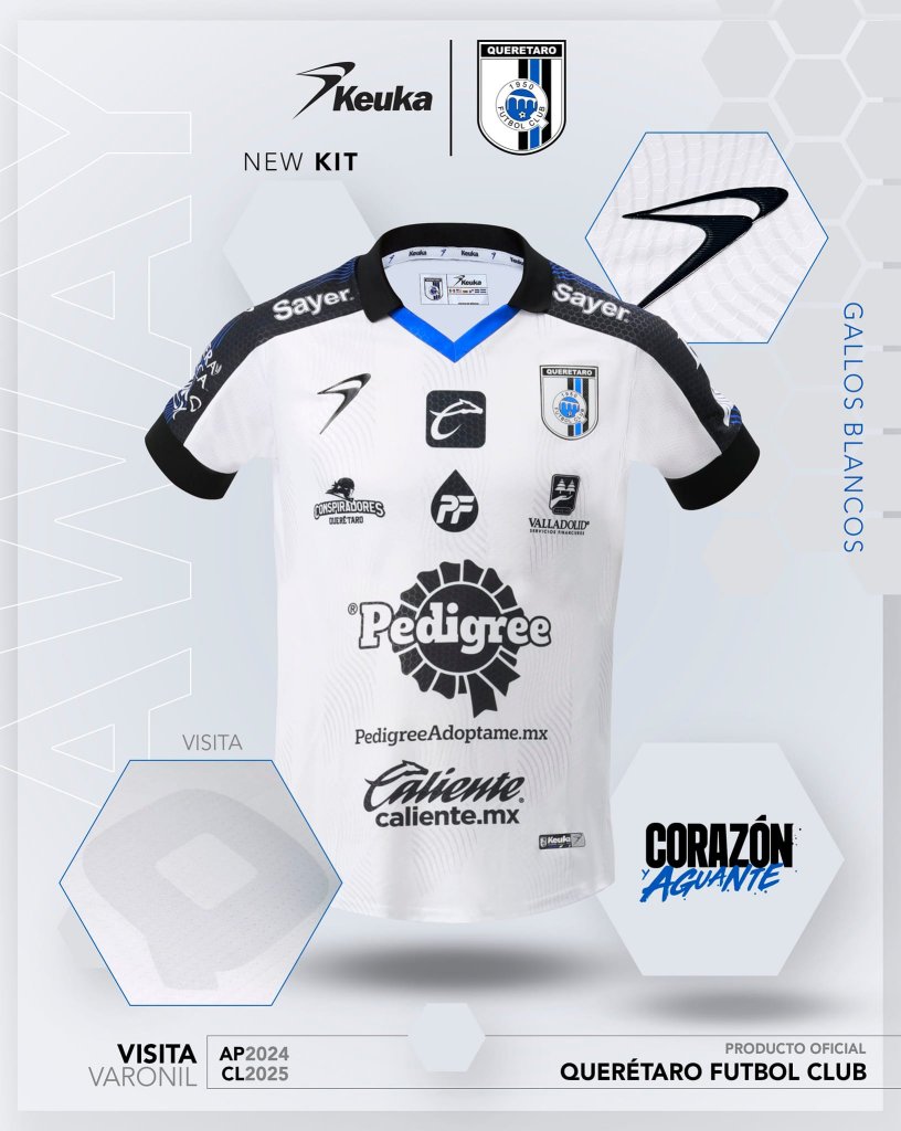 Nuevo jersey Gallos Querétaro