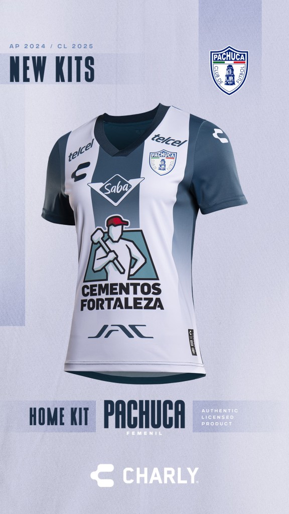 Nuevo jersey de Pachuca 2024 2025