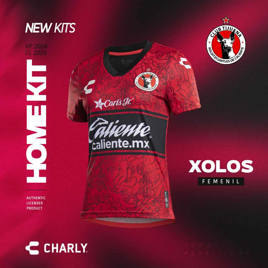 Nuevo jersey local Xolos Tijuana