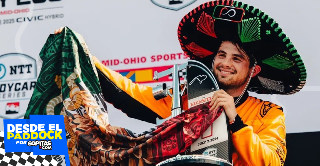 ¿Quién es 'Pato' O'Ward, el mexicano que la rompe en la IndyCar?