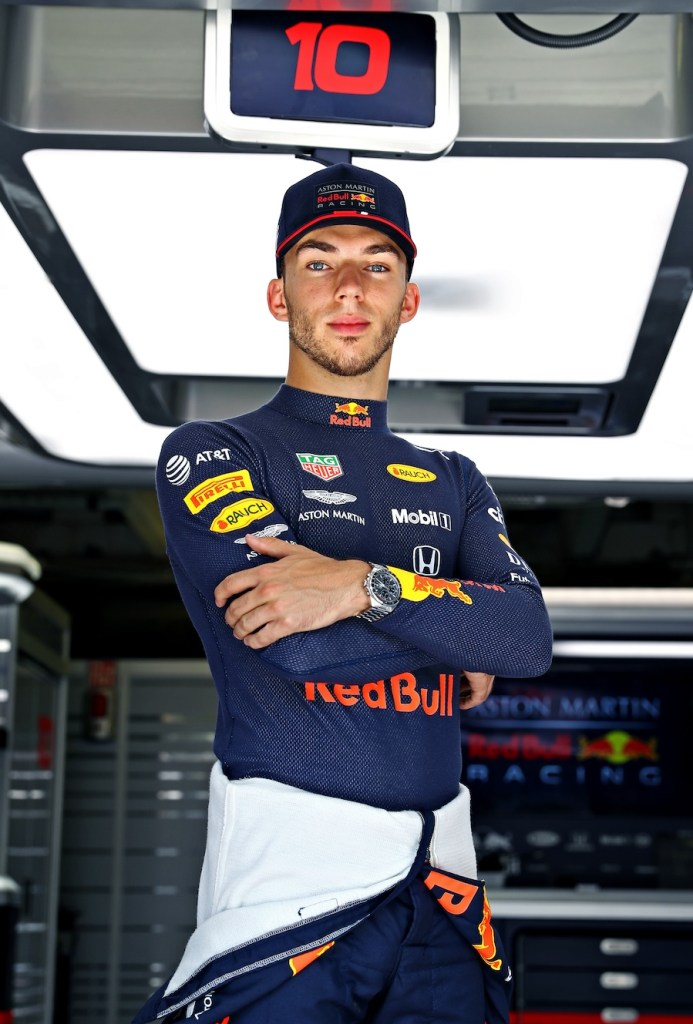 Pierre Gasly en Red Bull