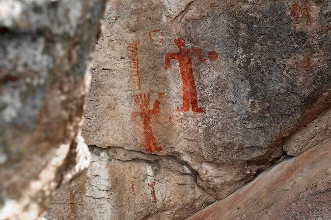 Algunos sitios para ver pinturas rupestres en México