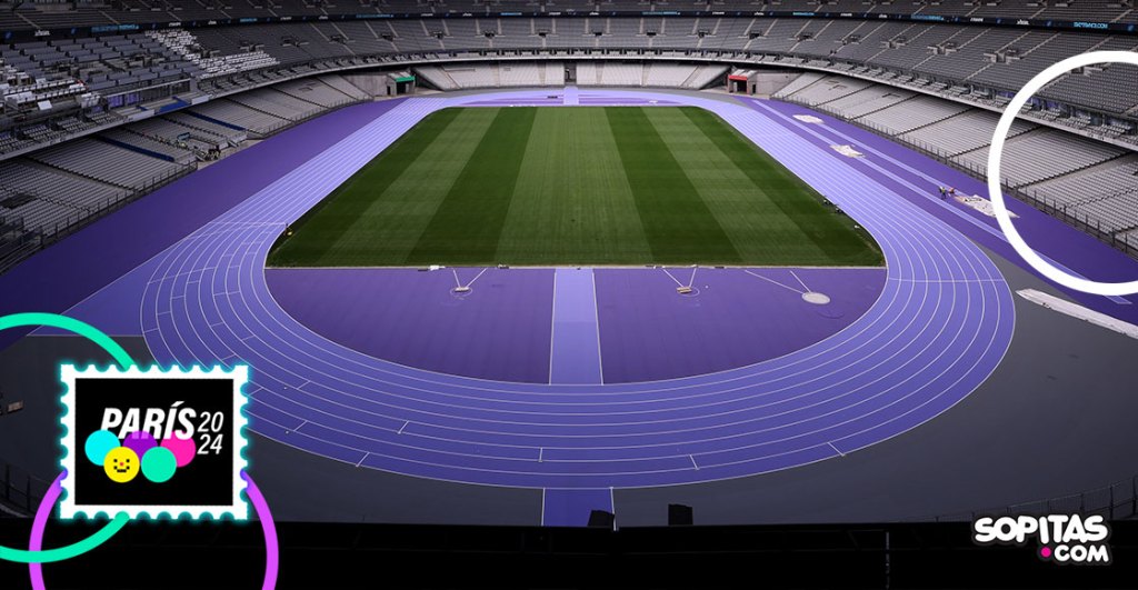 ¿Por qué la pista de atletismo de los Juegos Olímpicos 2024 de París es morada?