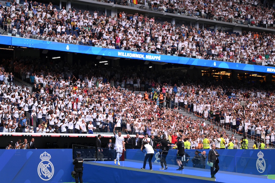 Presentacion de Mbappé