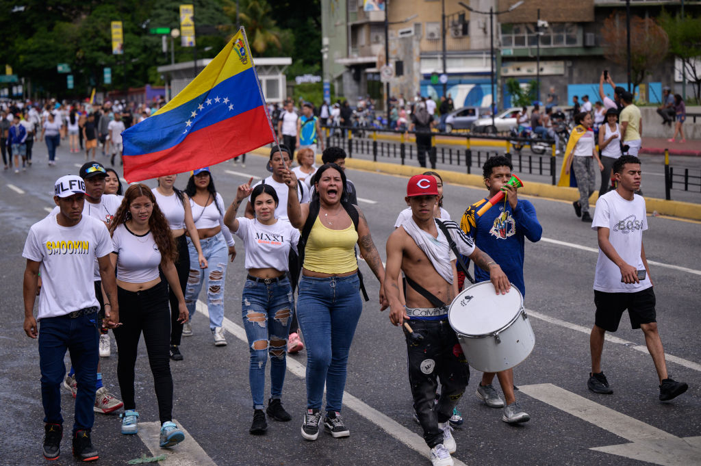 Las protestas por las elecciones en Venezuela