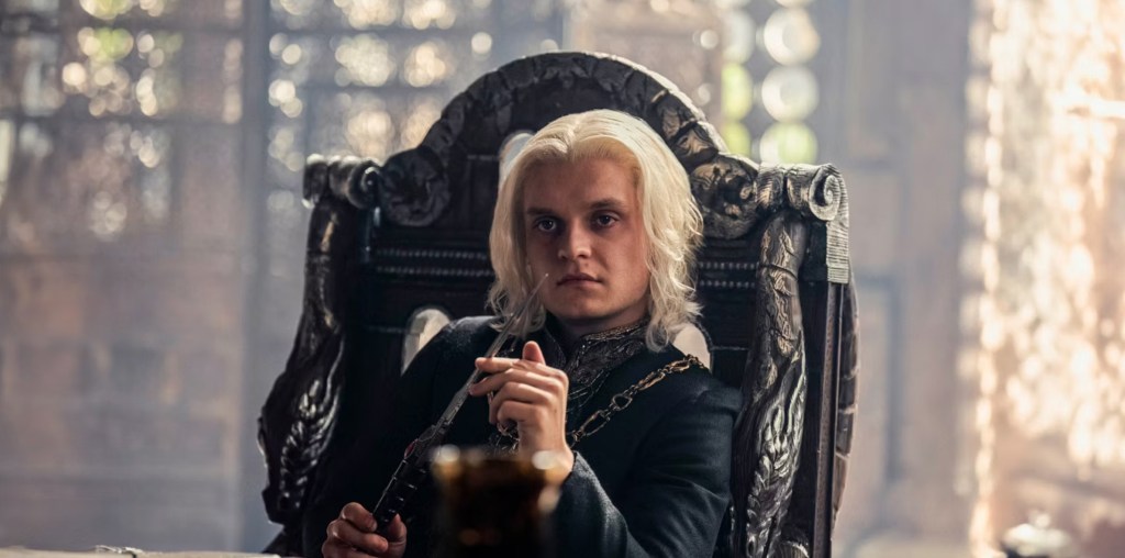 El rey Aegon II Targaryen en 'House of the Dragon'